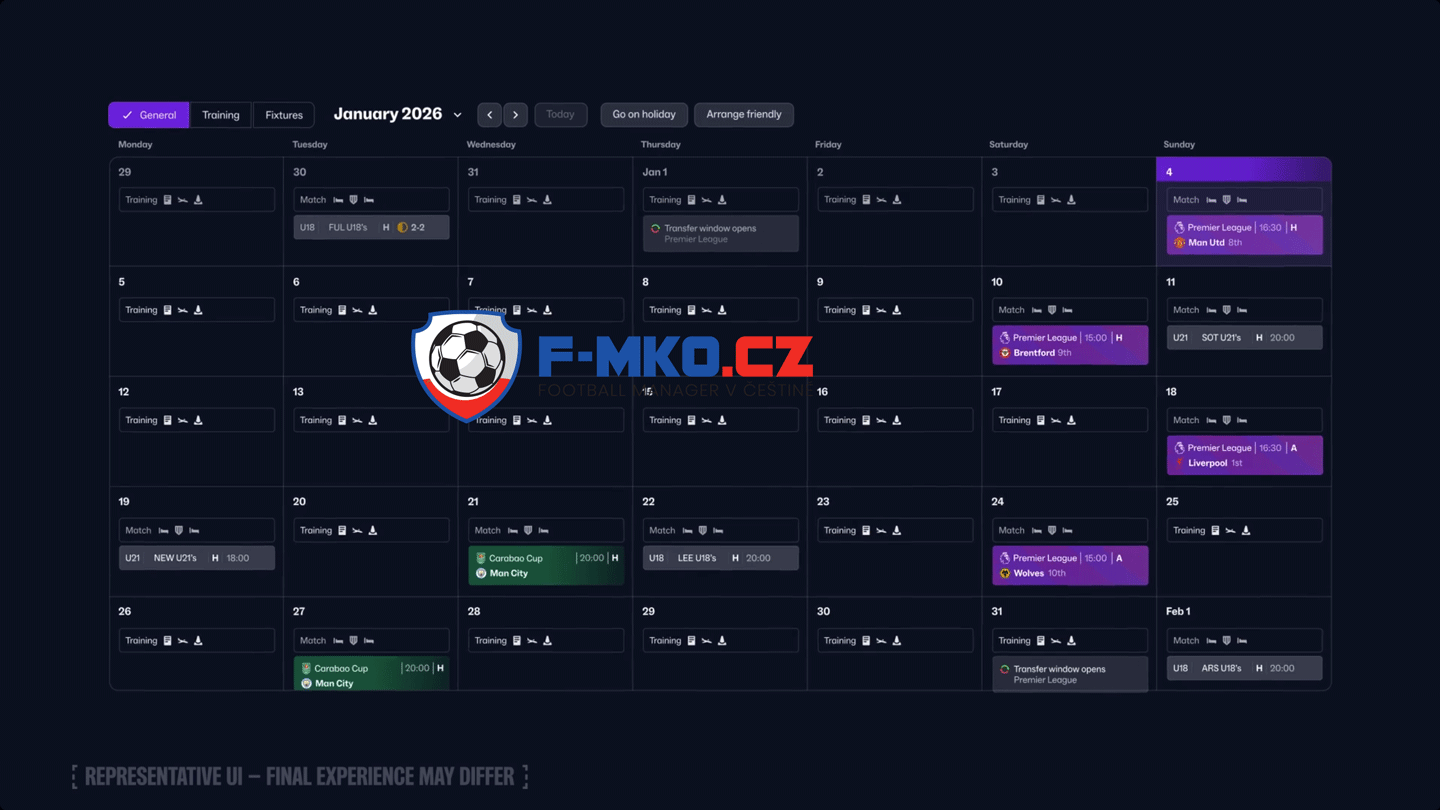 Představení portálu-Kalendář-Football-Manager-2026-CZ-FMKO-CZ