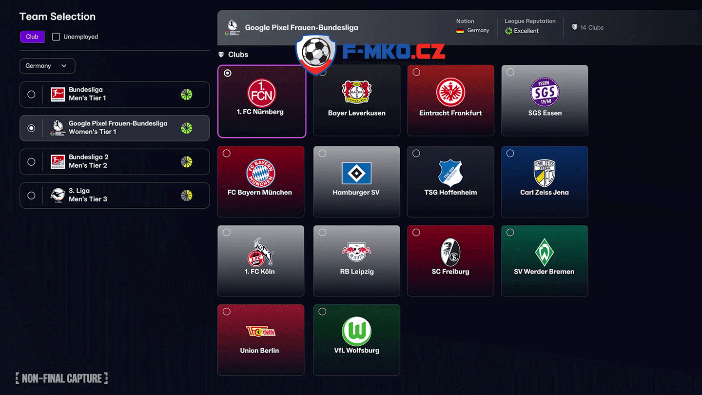 Kde může vaše manažerská kariéra začít Football Manager 2026-screenshot4