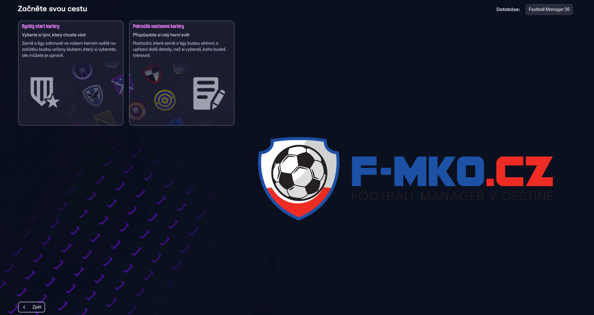 Zahájení vaší cesty-F-MKO-CZ